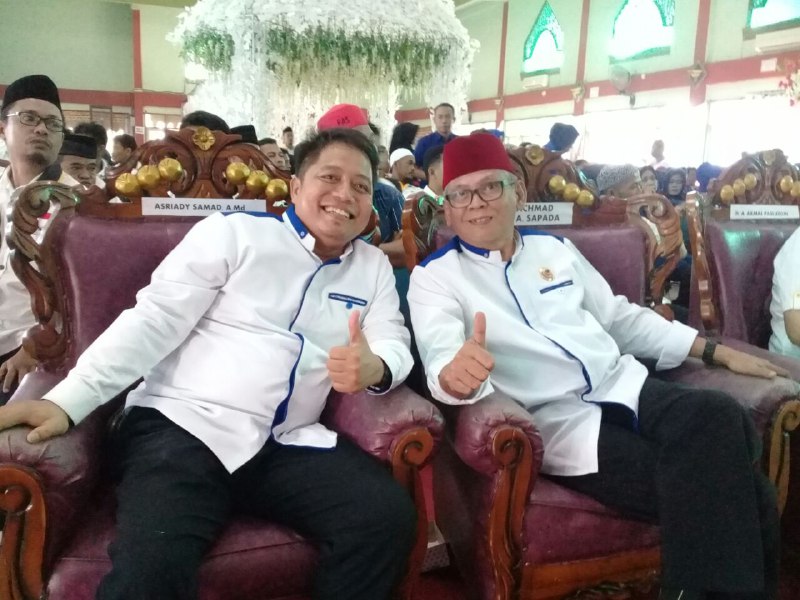 Ket: Bakal Calon Walikota dan Wakil Walikota Parepare Faisal Andi Sapada dan Asriady Samad (foto: M Haris Syah/PIJAR)