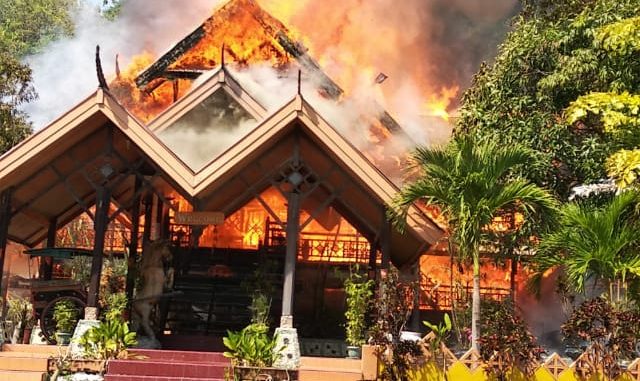  Rumah  Mantan Wali Kota Parepare  Ludes Terbakar Kerugian 