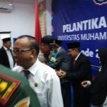 FOTO : Rektor IAIN Parepare Hadiri Pelantikan Rektor UM Parepare