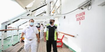 Wali Kota Makassar Tinjau Kesiapan Tempat Isolasi Apung Pasien Covid-19