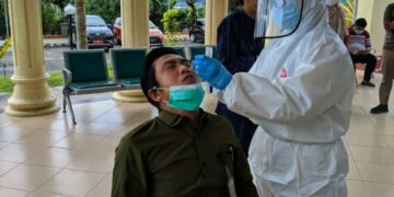 Gubernur Sulbar Jalani Tes Swab Antigen, Ingatkan Masyarakat Patuhi Protokol Kesehatan