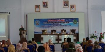 Sekda Sidrap Buka Sosialisasi Layanan Infomasi Kearsipan
