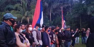 Ketum Matadoor’s Eman Rosi Lantik Personel Baru di Atas Gunung Tapong