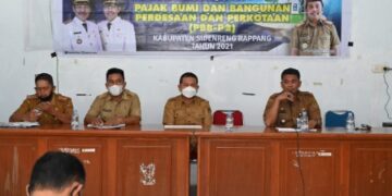 Bapenda Sidrap Sosialisasi PBB-P2 di Pitu Riawa dan Watang Sidenreng