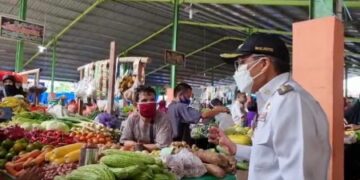 Wali Kota Parepare Bahagia Lihat Pedagang Pasar Sumpang Minangae
