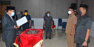 Lantik Dua Pejabat Sekretaris, Bupati Sidrap Ingatkan Soal Ini