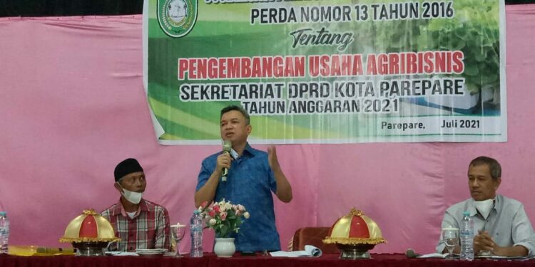 Ketua Bapemperda DPRD Parepare Yasser Latief Ajak Warga Geliatkan Usaha Dibidang Agribisnsi