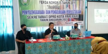 Ketua Komisi I DPRD Parepare Inginkan Pengelolaan Perpustakaan Daerah Lebih Profesional
