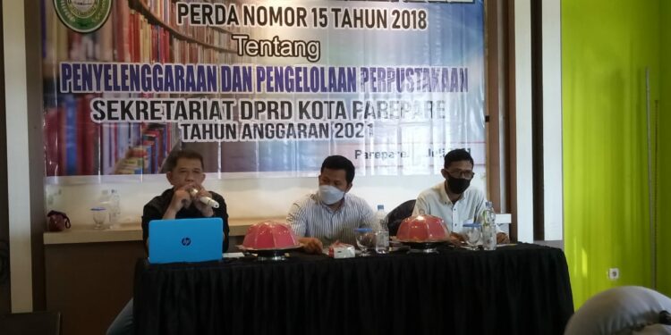 Sosialisasikan Perda Perpustakaan, Wakil Ketua Bapemperda DPRD Parepare Yusuf Lapanna Ajak Warga Tingkatkan Minat Baca