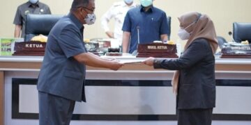 Pagu Indikatif TA 2022 Pemkot Parepare Diserahkan Wakil Wali Kota ke DPRD