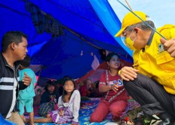 Berkunjung ke Sulbar, Wali Kota Parepare Sambangi Lokasi Pengungsian Korban Gempa