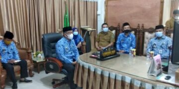 Wakil Wali Kota Parepare Rapat Virtual Bersama Presiden