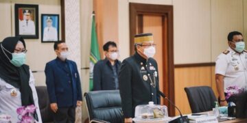 Wali Kota Parepare Persentase di Penganugerahan Kebudayaan PWI 2021