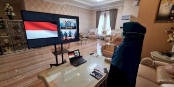 Ketua PKK Parepare Ikut Webinar Peran Edukasi PKK dalam Penanggulangan Covid-19