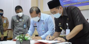 Komitmen Ciptakan Produk Hukum Berkualitas, Kemenkumham Sulsel dan Pangkep Teken MoU 