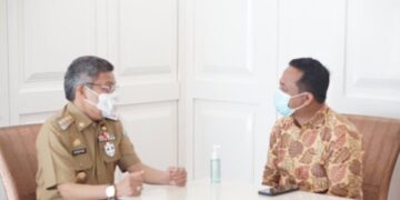 Wali Kota Parepare Temui Plt Gubernur Sulsel