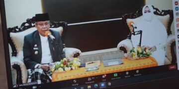 Wali Kota Parepare Sapa Jajaran Pemerintahannya Secara Virtual