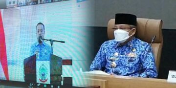 Hari Pertama Kerja Pasca Libur Lebaran, Wali Kota Parepare dan Jajaran Silaturrahim Bersama Plt Gubernur Sulsel