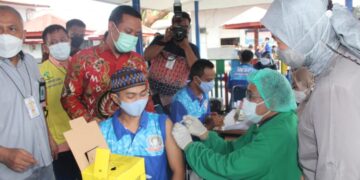 97 Persen WBP Lapas Makassar Telah Divaksin