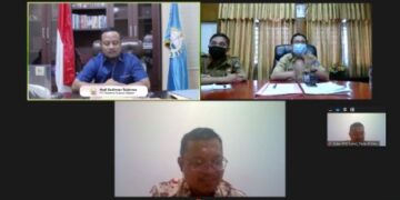 Hadiri Entry Meeting BPK Sulsel, Plt Gubernur Paparkan Kinerja Vaksinasi dan Pendidikan Vokasi