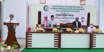 Pengukuhan IPIM Kecamatan se-Kabupaten Sidrap Disaksikan Bupati dan Imam Besar Masjid Istiqlal