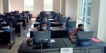 Ratusan Camaba Pascasarjana IAIN Parepare Ikuti Ujian Jalur Reguler dan Virtual