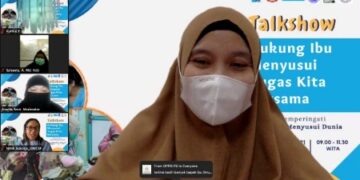 Naoemi Paparkan Peran PKK Sulsel   di Acara Talksow “Dukung Ibu Menyusui Tugas Kita Bersama”