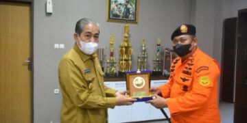 Terima Kepala Basarnas Sulsel, Bupati Siap Bantu Pendirian Pos SAR di Sidrap