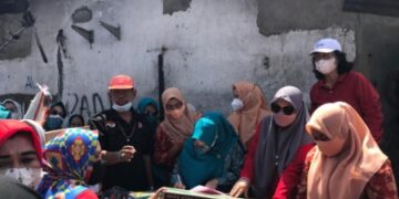 Selain Salurkan Bantuan, PKK Sulsel juga Data Kebutuhan Para Korban Kebakaran di Makassar