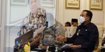 Upaya Penanganan Covid-19 PLT Gubernur Sulsel Diakui Para Menteri