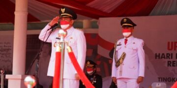 Sederhana Namun Khidmat, Upacara HUT ke-76 tingkat Kabupaten Sidrap