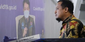 Kiat Penanganan Covid-19 Plt Gubernur Sulsel Diapresiasi BNPB