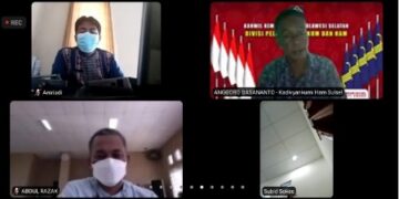Kemenkumham Sulsel Harmonisasi Ranperda Perubahan RPJMD Pemkab Wajo