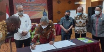 Siapkan Tenaga Kerja Unggul, Gubernur Sulbar dan Kemenaker MoU Hibah Bangun Gedung BLK