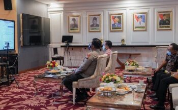 Rakor Bersama Menko Marves, Plt Gubernur Minta Kepala Daerah di Sulsel Buka PTM Kapasitas 50 Persen pada PPKM Level 1-3