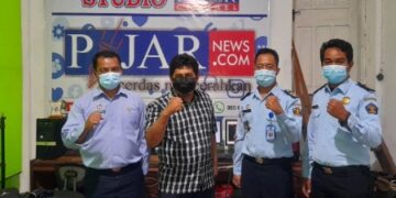Pererat Kemitraan, Imigrasi Parepare Kunjungi Kantor PIJARNEWS.COM