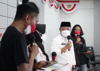 Pelajar Ini Raih Motor Genio Usai Kegiatan Divaksin