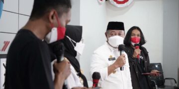 Pelajar Ini Raih Motor Genio Usai Kegiatan Divaksin
