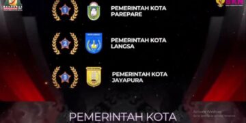 BKPSDMD Parepare Dapat Penghargaan Nasional