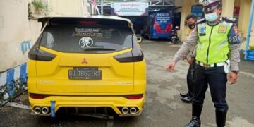 Satlantas Polres Wajo Amankan Puluhan Kendaraan