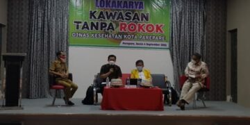 Ketua Komisi II DPRD Parepare Kamaluddin Kadir dan Dua Guru Besar Unhas Jadi Pembicara Lokakarya Kawasan Tanpa Rokok