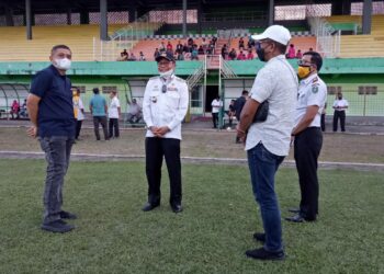Wali Kota Parepare Bersama CEO PSM Tinjau Kondisi Stadion Gelora BJ Habibie, Bakal Jadi Home Base