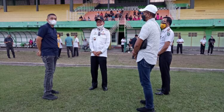 Wali Kota Parepare Bersama CEO PSM Tinjau Kondisi Stadion Gelora BJ Habibie, Bakal Jadi Home Base