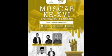Muscab BPC HIPMI Parepare Ke-XVI Segera Dimulai, Usung Tema ‘HIPMI Mappasituppu’ 