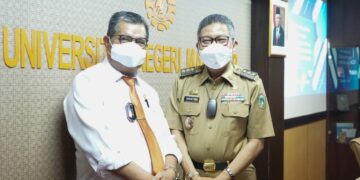 Wali Kota Parepare Dapat Pujian Dari Rektor UNM Prof Husain Syam