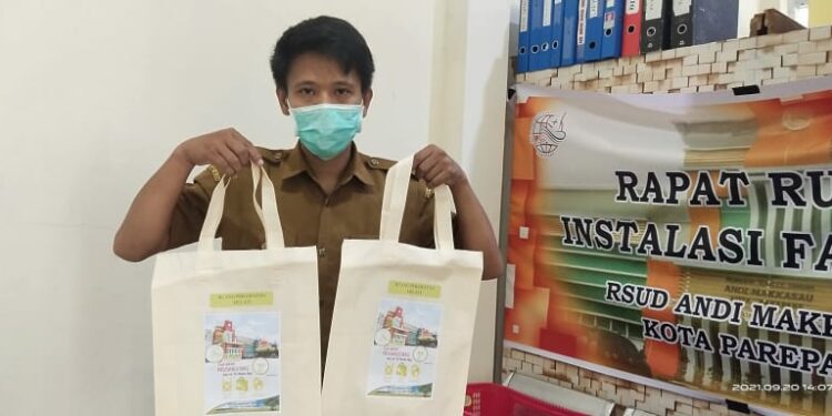 Inovasi Goghos RSUD Andi Makkasau, Minimlakan Penggunaan Sampah Plastik