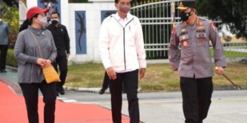 Ke Merauke, Presiden Resmikan Infrastruktur dan Tinjau Vaksinasi