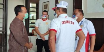 Bertemu Ketua KONI, Plt Gubernur Sulsel Sampaikan Niat Ikut Bidding Tuan Rumah PON 2028