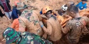 4 Korban Meninggal Tertimbun Longsor di Luwu Satu Keluarga