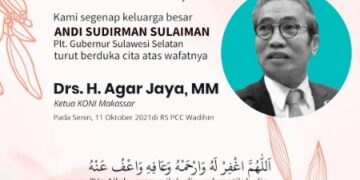 Ketua KONI Makassar Wafat, Andi Sudirman Sampaikan Belasungkawa